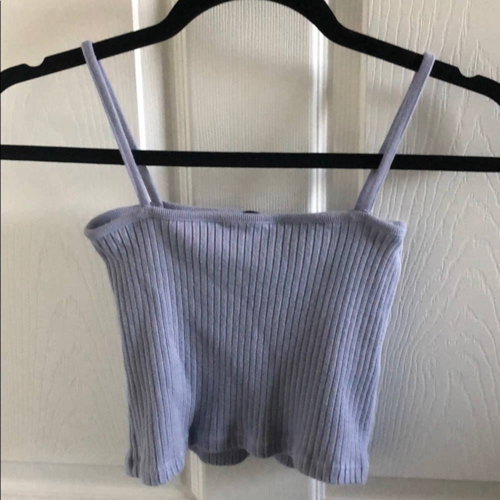 Brandy Melville Baby blue Faye Tank